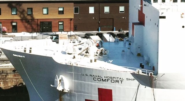 The View from the Boston Drydock